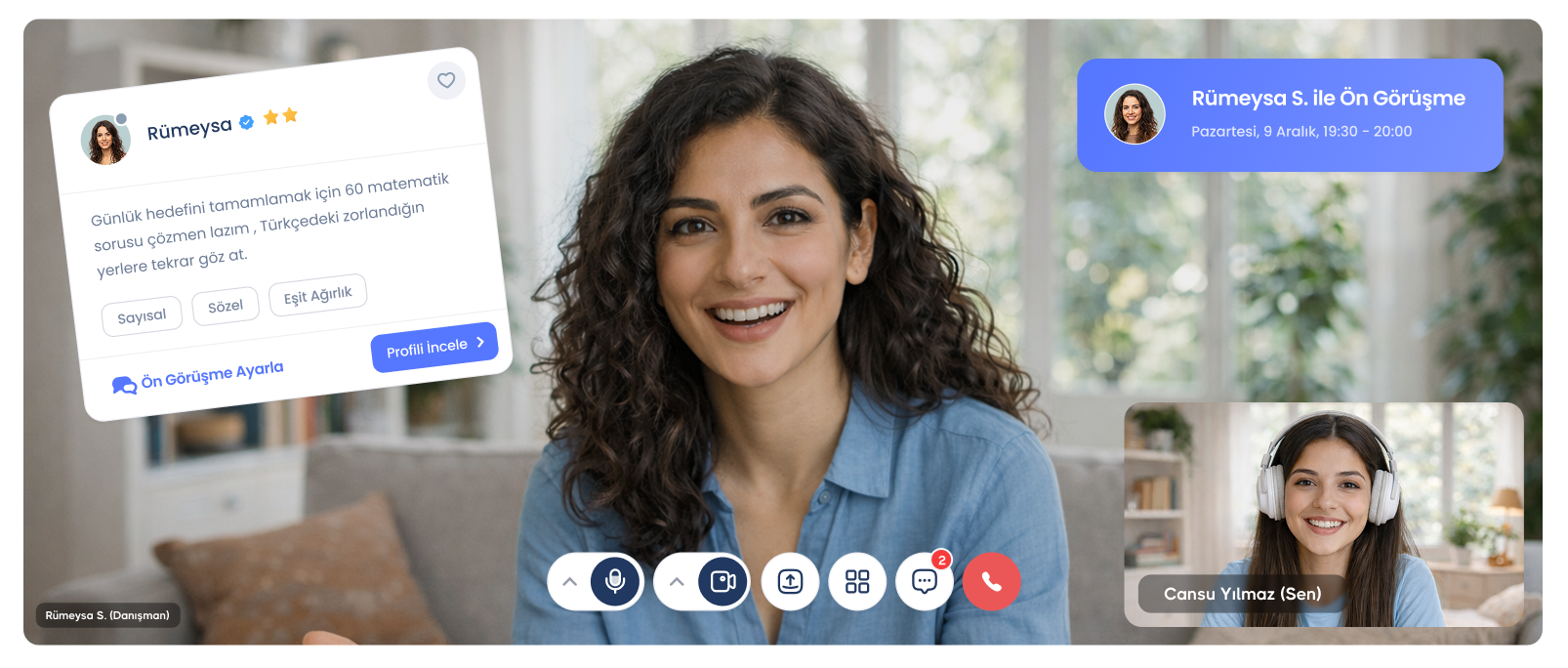 Uzman Psikolog Desteği